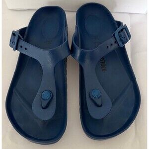 Birkenstock Gizeh Navy Size 36